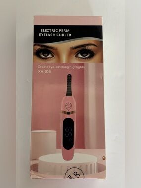 Electric Perm Eyelash Curler in Pink - XH-006
